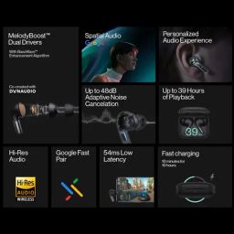 OnePlus Buds Pro 2 In Ear Bluetooth Earbuds with Upto 48dB ANC (Arbor Green, True Wireless) image 3