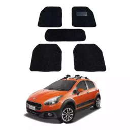 Auto Pearl DB7M63 PVC and Plastic Standard Mat for Fiat Avventura 2005-2015 (Black)-image-73