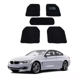 Auto Pearl DB7M25 PVC and Plastic Standard Mat for BMW 4 Series 2005-2015 (Black)-image-99