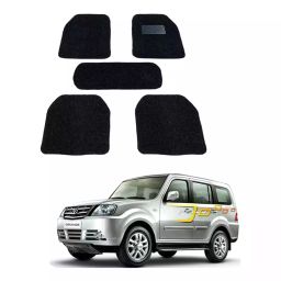 Auto Pearl DB7M281 PVC and Plastic Standard Mat for Tata Sumo Grande 2005 (Black)-image-47