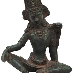 Exotic India Green Religious Idol Showpiece-image-101