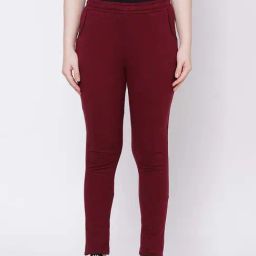 Sweet Dreams Red Cotton Sports Track Pants-image-33