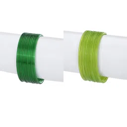 1ST TIME Set Of 24 Green Alloy Bangles-picture-29