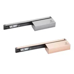 Harrison RM-4000 Concealed Door Closer Aluminium Mirror Black Finish 90 Kg Capacity, 1618-image-4