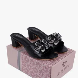 Justin Whyte Women Open Toe Block Heel Sandals-52