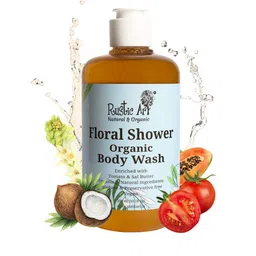 Rustic Art Floral Shower Organic Body Wash - 300 ml-27
