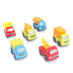 Giggles Mini Vehicle Construction Series Gift Pack of 6 - Multicoloured-60