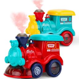 AKN TOYS Spray Train Toy: Colorful and Fun Water Adventure for Kids - Red-11