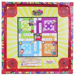 Asian Shinchan Wooden Ply Carrom 2 in 1-26