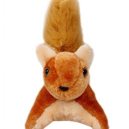 Tickles 1 Pcs Squirrel Curtain Holder Soft Plush Toy Curtain Tiebacks Holder Clip for Children Living Room & Window Curtain Decorations (Color: Brown Size: 20 cm)-16