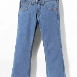 Pepe Jeans Cotton Blend Knit Full Length Solid Colour Jeans - Blue-picture-47
