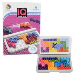 YAMAMA Fun Puzzle IQ Toys for Kids and Adults 120 Challenges, 5 Levels of Difficulty, Enhances Logic and Problem-Solving Skills Game Toys - Multicolor-picture-17