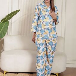 Stuffie Land Printed Three-Quarter Sleeves Shirt With Trouser-image-65