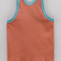 Zero Sleeveless Vests Printed Set of 3 - Olive Royal Rust image 5