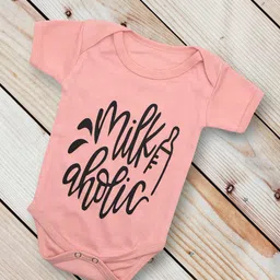 BAESD Infants Pack Of 5 Printed Pure Cotton Bodysuits-35