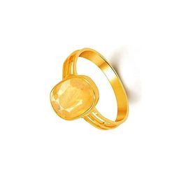 GenZcomplex Gold-Plated Alloy Finger Ring-image-86