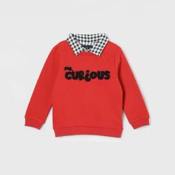Juniors by Lifestyle Boys Red Cotton Embroidery Full Sleeves Sweatshirt-picture-28