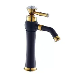 Aquieen Luxury Black Gold Brass & Copper Basin Mixer Tap, AQN 355-image-96