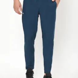 Dida Blue Polyster Regular Fit Solid Trackpant-image-35