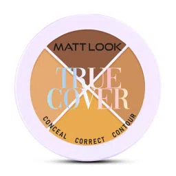 Matt Look True Cover Conceal, Correct & Contour Palette 04 Peanut Butter - 12 gm image 1