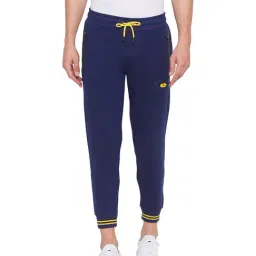 Spykar Navy Cotton Joggers-image-33