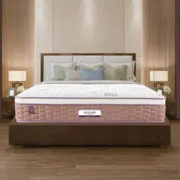 Amore Reboot White & Brown Pocket Spring Single Mattress (75 in. L X 36 in. W)-34