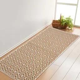 Saral Home Brown Cotton Multipurpose Runner - Set of 1-26