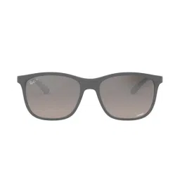 Ray-Ban 0RB4330CH Silver Chromance Tech Square Sunglasses - 56 mm-34