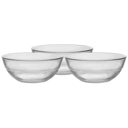 Duralex 'Lys' Transparent Glass 2 Stackable Bowl (1.59 L) - Set of 3 image 4