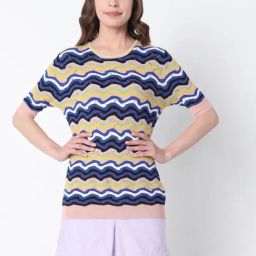 Vero Moda Multicolor Printed Top-image-33