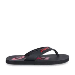 Asics Men's Zorian BM Black Flip Flops-image-3