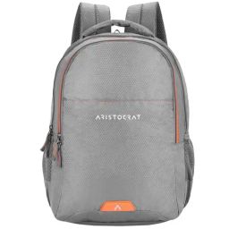 Aristocrat 26 Ltrs Grey Medium Laptop Backpack-image-86