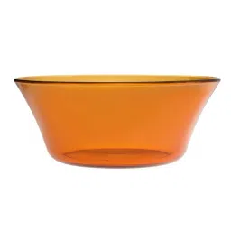 Duralex 'Lys' Orange Glass 23 cm Table Serving Bowl (2.2 L) - Set of 3 image 2