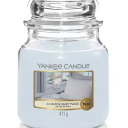 Yankee Candle Original Medium Jar Scented Candle - Calm & Quiet Place-picture-9
