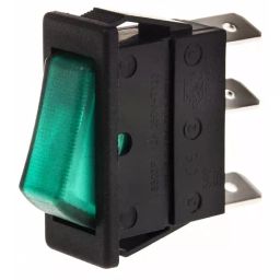ARCOLECTRIC (BULGIN LIMITED) Illuminated SPST On-Off Rocker Switch Panel Mount, C5503ALNAK-image-87
