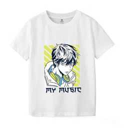 CODEZ Boys 2 Printed T-shirt image 2