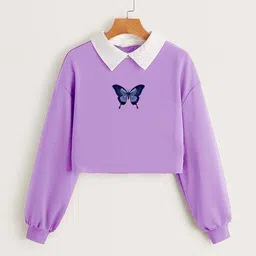 ZOFIS Girls Purple Tshirts-picture-48