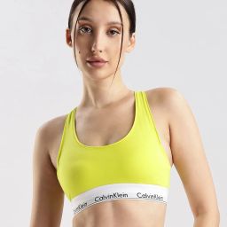 Calvin Klein Yellow Full Coverage Lightly Padded Non-Wired Bra image 1