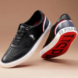 U.S. Polo Assn. Men's OSKAR 3.0 Ink Black Sneakers-image-9