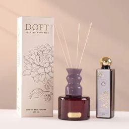 Doft Cosmic Purple Diffuser with 8 Reed Sticks Set image 4