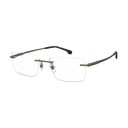 Carrera Transparent Rectangular Eye Frame for Men-4