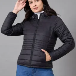 Club York Black Polyester Regular Fit Casual Jackets-picture-17