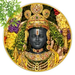 Aura Black & Gold-Toned 1 Piece Wood Religious Wall Paintings-image-72