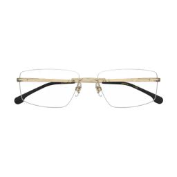 Carrera Transparent Rectangular Eye Frame for Men image 4