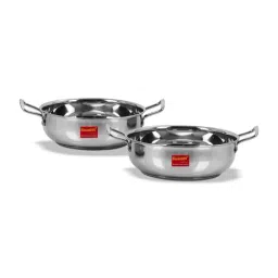 Sumeet Granite Finish NonStick Silver Stainless Steel Round Shape Grill Pan 1.9L-picture-43