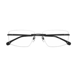 Carrera Transparent Rectangular Eye Frame for Men image 4