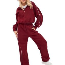bebe High Neck Sweatshirt With JoggersCo-Ords-picture-14