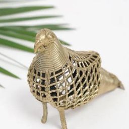 Fabindia Antique Brass Yatan Metal Animal-image-2