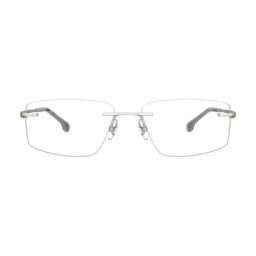 Carrera Transparent Rectangular Eye Frame for Men image 2