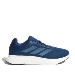 adidas Men's AirHustle Blue & White Running Shoes-image-50